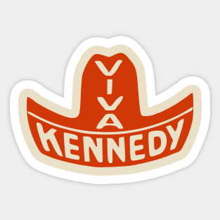 Viva Kennedy John F Kennedy Vintage Political Campaign Button Sticker